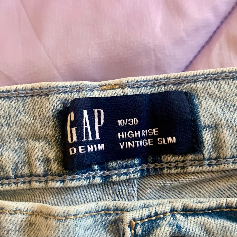 GAP Faded High Rise Skinny Jeans - Picture 6 of 6
